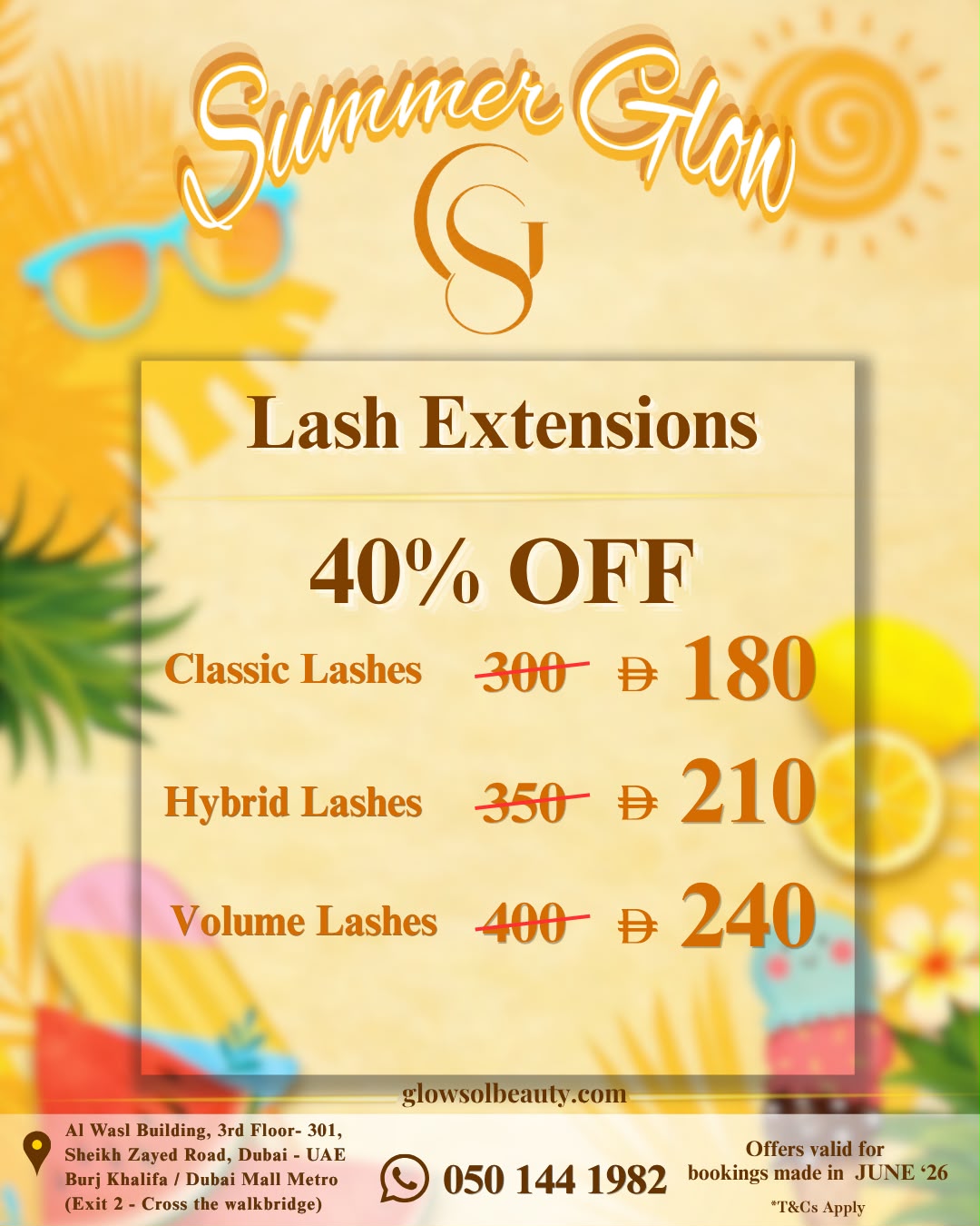 GlowSol offer 1
